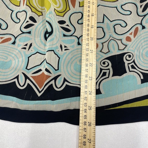 Nicole Miller Shirt Womens Small 4 Sleeveless Tank Top Sheer Geometric Ladies - Picture 3 of 7